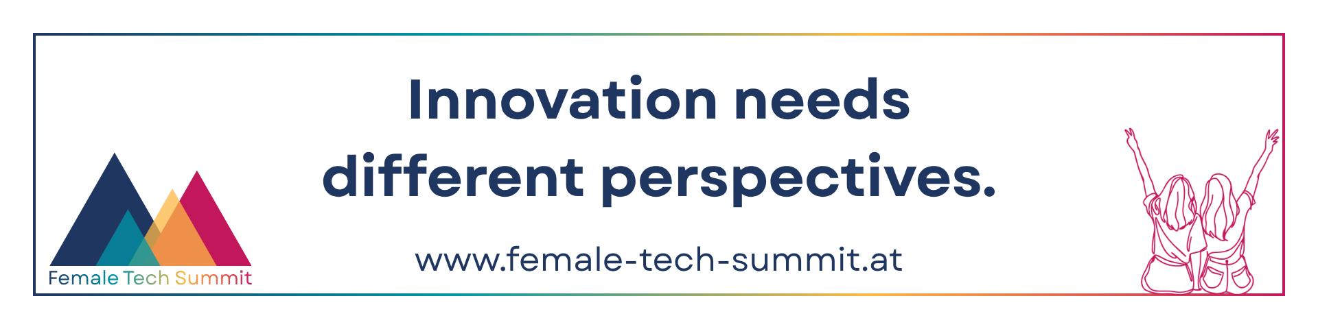 Female Tech Summit - innovation needs different perspectives